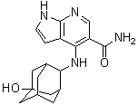 结构式 CAS# 944118-01-8, Peficitinib