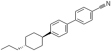 structure of CAS# 94412-40-5, 4'-(trans-4-Propylcyclohexyl)-[1,1'-biphenyl]-4-carbonitrile