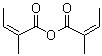 structure of CAS# 94487-74-8, Angelic anhydride;(2Z,2'Z)-2-Methyl-2-butenoic acid anhydride