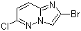 2-Bromo-6-chloroimidazo[1,2-b]pyridazine molecular structure (CAS 944902-75-4)