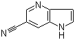 structure of CAS# 944937-79-5, 1H-Pyrrolo[3,2-b]pyridine-6-carbonitrile