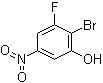 structure of CAS# 945971-14-2, 2-Bromo-3-fluoro-5-nitrophenol