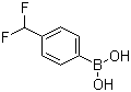 结构式 CAS# 946525-43-5, 4-二氟甲基苯硼酸