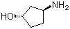 (1S,3S)-3-Aminocyclopentanol molecular structure (CAS 946593-67-5)