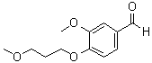 structure of CAS# 946670-72-0, 3-Methoxy-4-(3-methoxypropoxy)benzaldehyde