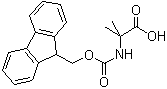 结构式 CAS# 94744-50-0, Fmoc-2-氨基异丁酸; N-芴甲氧羰酰基-2-氨基异丁酸