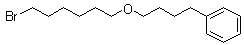 structure of CAS# 94749-73-2, [4-[(6-Bromohexyl)oxy]butyl]benzene;6-(4-Phenylbutoxy)hexyl bromide; 7-Oxa-11-phenylundecyl bromide