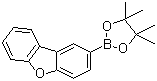 structure of CAS# 947770-80-1, B-(Dibenzofuran-2-yl)boronic acid pinacol ester;2-(4,4,5,5-Tetramethyl-1,3,2-dioxaborolan-2-yl)dibenzofuran