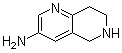 structure of CAS# 948306-78-3, 5,6,7,8-Tetrahydro-1,6-naphthyridin-3-amine