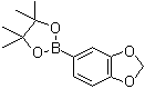 structure of CAS# 94838-82-1, 3,4-Methylenedioxyphenylboronic acid pinacol ester;2-(Benzodioxol-5-yl)-4,4,5,5-tetramethyl-1,3,2-dioxaborolane