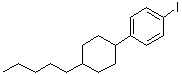 结构式 CAS# 948553-20-6, 1-碘-4-(4-戊基环己基)苯