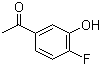 structure of CAS# 949159-95-9, 1-(4-Fluoro-3-hydroxyphenyl)ethanone