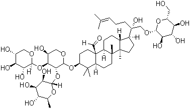 Gypenoside XLIX molecular structure (CAS 94987-08-3)