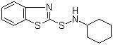N-环己基-2-苯并噻唑次磺酰胺分子结构 (CAS 95-33-0)