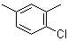 结构式 CAS# 95-66-9, 2,4-二甲基氯苯