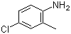 4-Chloro-2-methylaniline molecular structure (CAS 95-69-2)