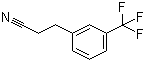 3-[3-(Trifluoromethyl)phenyl]propanenitrile molecular structure (CAS 95096-06-3)