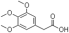 结构式 CAS# 951-82-6, 3,4,5-三甲氧基苯乙酸