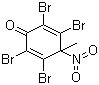 2,3,5,6-Tetrabromo-4-methyl-4-nitro-2,5-cyclohexadien-1-one molecular structure (CAS 95111-49-2)