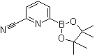 结构式 CAS# 952402-79-8, 6-氰基吡啶-2-硼酸频哪醇酯