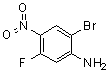 结构式 CAS# 952664-69-6, 2-溴-5-氟-4-硝基苯胺