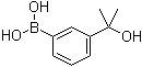 structure of CAS# 955369-43-4, 3-(2-Hydroxypropan-2-yl)phenylboronic acid;B-[3-(1-Hydroxy-1-methylethyl)phenyl]boronic acid