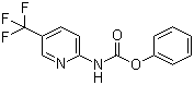 structure of CAS# 95651-19-7, Phenyl [5-(trifluoromethyl)pyridin-2-yl]carbamate