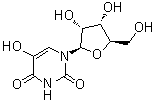 structure of CAS# 957-77-7, 5-Hydroxyuridine;1-beta-D-Ribofuranosylisobarbituric acid