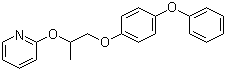 structure of CAS# 95737-68-1, Pyriproxyfen;2-(1-Methyl-2-(4-phenoxyphenoxy)ethoxy)pyridine