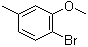 structure of CAS# 95740-49-1, 2-Bromo-5-methylanisole