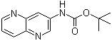 tert-Butyl (1,5-naphthyridin-3-yl)carbamate molecular structure (CAS 959617-73-3)
