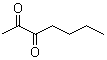 2,3-庚二酮分子结构 (CAS 96-04-8)