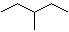 3-甲基戊烷分子结构 (CAS 96-14-0)