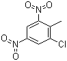 结构式 CAS# 96-90-2, 2-氯-4,6-二硝基甲苯
