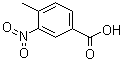 4-Methyl-3-nitrobenzoic acid molecular structure (CAS 96-98-0)