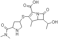 Meropenem molecular structure (CAS 96036-03-2)