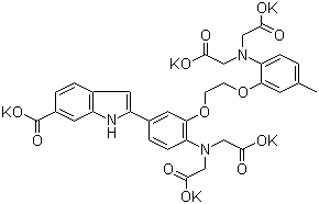结构式 CAS# 96314-96-4, 钙荧光指示剂-1