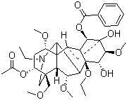 Szechenyine molecular structure (CAS 96562-88-8)