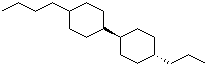 结构式 CAS# 96624-52-1, (反式,反式)-4-丙基-4'-丁基-1,1'-联环己烷