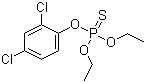 structure of CAS# 97-17-6, Dichlofenthion;O-(2,4-Dichlorophenyl)-O,O-diethyl thiophosphate