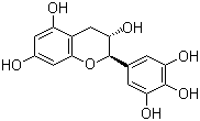 儿茶素分子结构 (CAS 970-73-0)