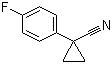 结构式 CAS# 97009-67-1, 1-(4-氟苯基)环丙腈