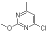 4-Chloro-2-methoxy-6-methylpyrimidine molecular structure (CAS 97041-37-7)