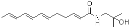 Hydroxy-beta-sanshool molecular structure (CAS 97465-69-5)