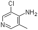 structure of CAS# 97944-42-8, 3-Chloro-5-methyl-4-pyridinamine