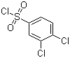 structure of CAS# 98-31-7, 3,4-Dichlorobenzenesulfonyl chloride