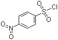 structure of CAS# 98-74-8, 4-Nitrobenzenesulfonyl chloride;p-Nitrobenzenesulfonyl chloride; 4-Nitrobenzenesulphonyl chloride; 4-Nitrobenzene-1-sulfonyl chloride