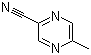 structure of CAS# 98006-91-8, 5-Methylpyrazine-2-carbonitrile;2-Cyano-5-methylpyrazine; 2-Methylpyrazine-5-carbonitrile; 5-Methyl-2-cyanopyrazine