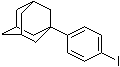 结构式 CAS# 98611-00-8, 1-(4-碘苯基)金刚烷