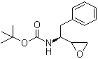 structure of CAS# 98737-29-2, (2S,3S)-1,2-Epoxy-3-(Boc-amino)-4-phenylbutane;tert-Butyl ((S)-(R,R))-(-)-(1-oxiranyl-2-phenylethyl)carbamate; 1-Benzyl-2,3-epoxypropyl-carbamic acid tert-butyl ester